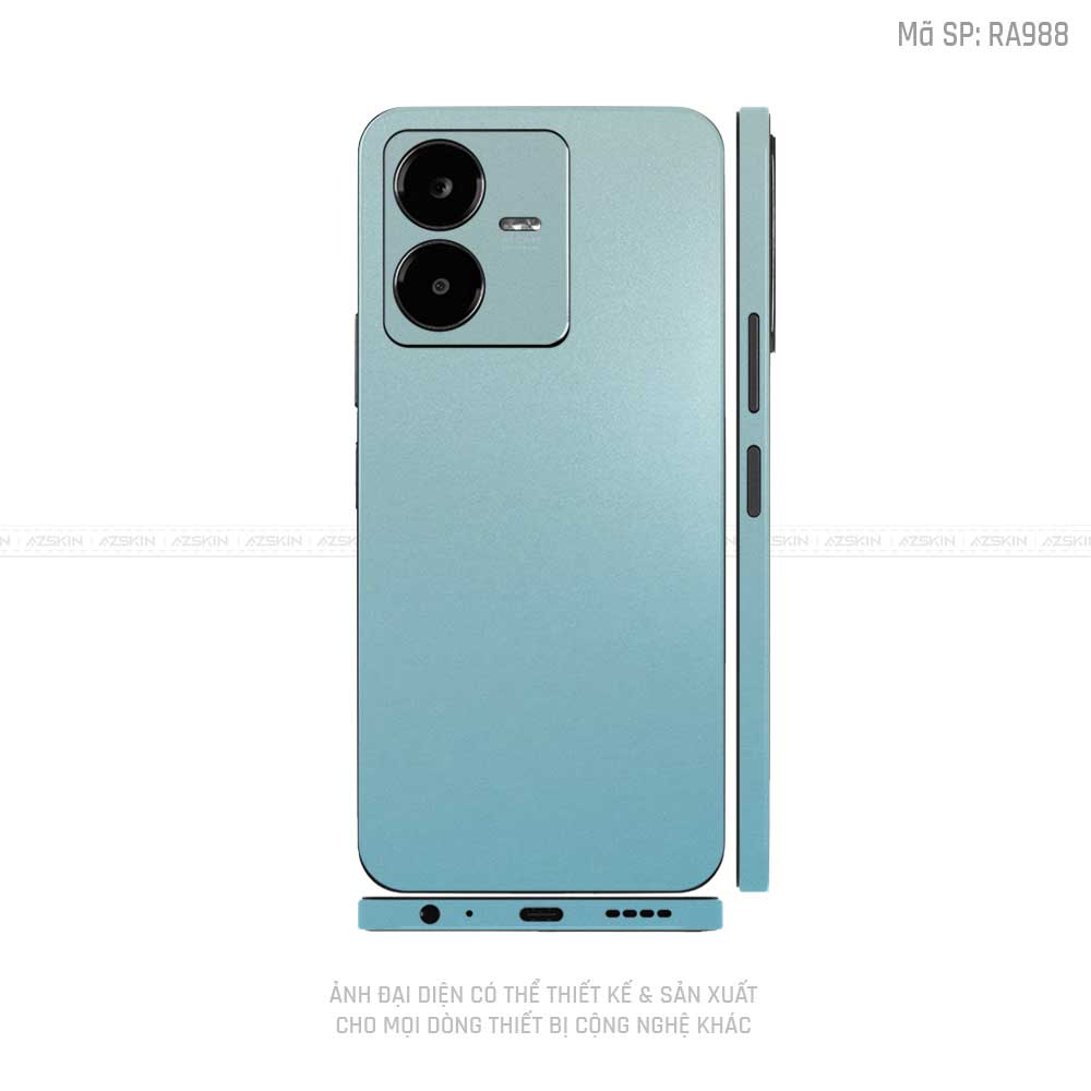 Dán Skin Vivo Y Series Chuyển Màu Xanh Dương  | RA988