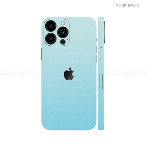 Dán Skin IPhone 16 Series Đổi Màu Xanh Dương | RA988