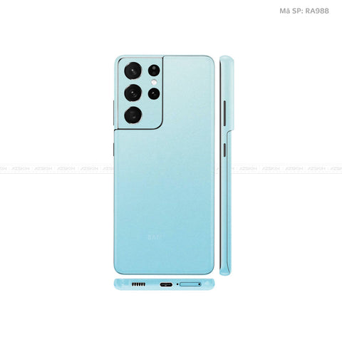 Dán Skin Galaxy S21 Series Chuyển Màu Xanh Lơ | RA988