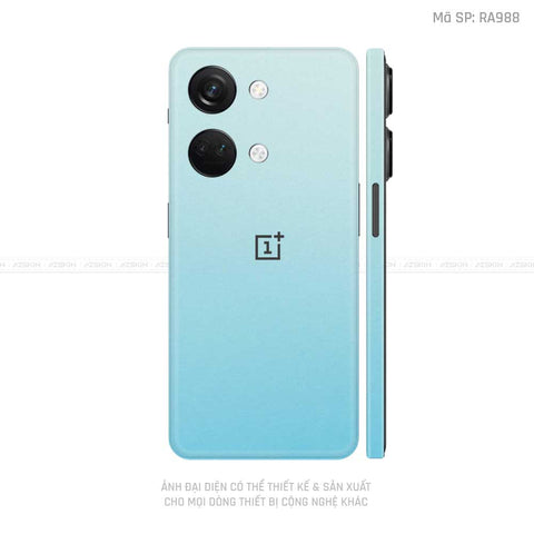 Dán Skin Oneplus Nord Series Chuyển Màu Xanh Dương | RA988