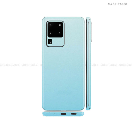 Dán Skin Galaxy S20 Series Chuyển Màu Xanh Dương | RA988