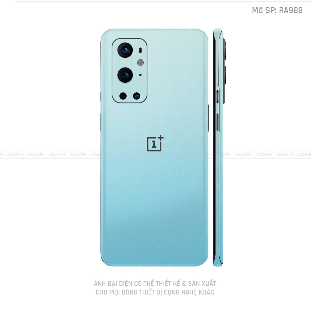 Dán Skin Oneplus 8/9 Series Chuyển Màu Xanh Lơ | RA988