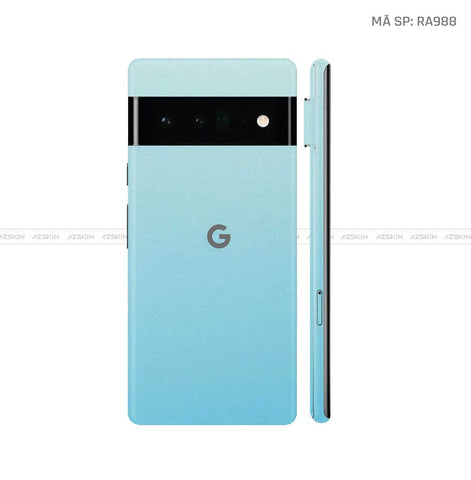 Dán Skin Google Pixel 6 Series Chuyển Màu Xanh Dương | RA988
