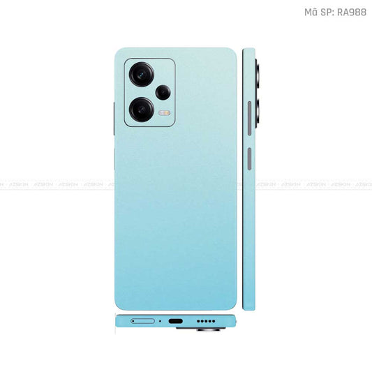Dán Skin Xiaomi Redmi Note 12 Series Chuyển Màu Xanh Ngọc | RA988