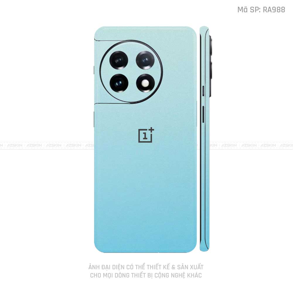 Dán Skin Oneplus 12 Series Chuyển Màu Xanh Dương | RA988