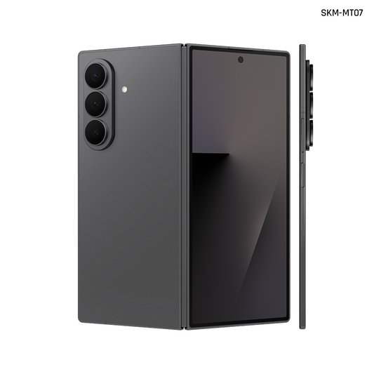 Dán Skin Galaxy Z Fold 7 Đổi Màu Xám Metallic | SKM-MT07
