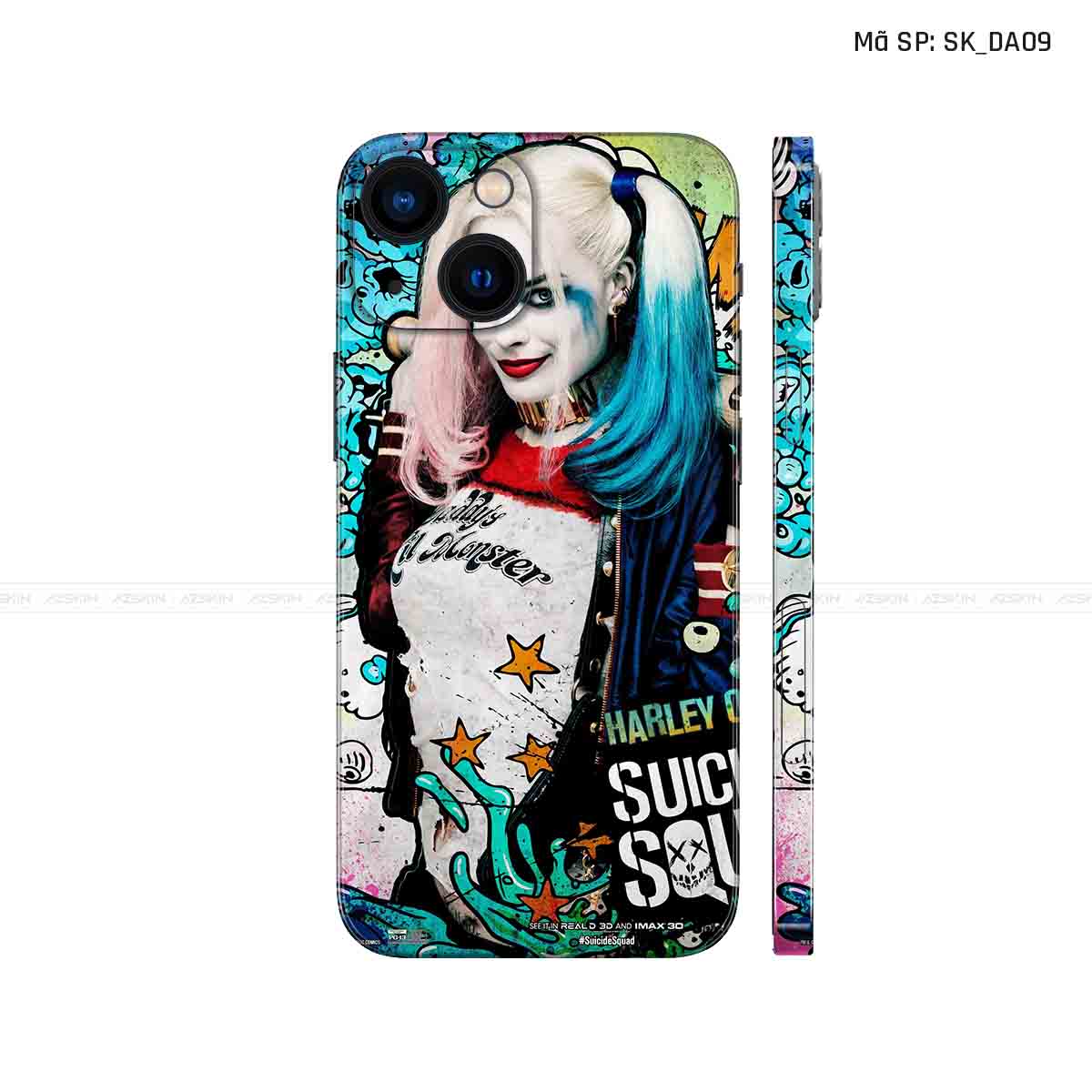 Dán Skin IPhone 13 Series Hình Harley Quinn| SK_DA09 – AZSKIN.VN