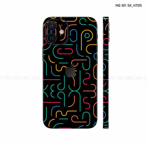 Dán Skin IPhone 12 Series Hình Họa Tiết | SK_HT09