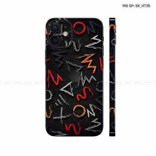 Dán Skin IPhone 12 Series Hình Họa Tiết | SK_HT35