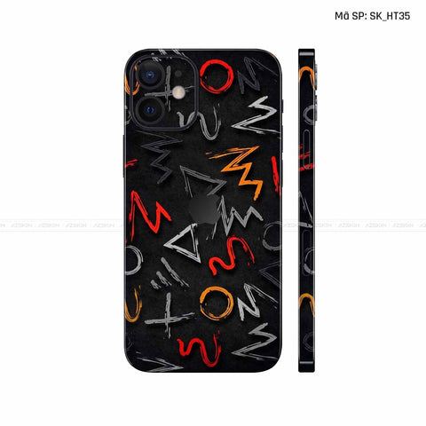 Dán Skin IPhone 12 Series Hình Họa Tiết | SK_HT35