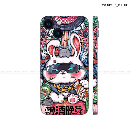 Dán Skin IPhone 14 Series Hình Mèo Thần Tài | D_MTT10