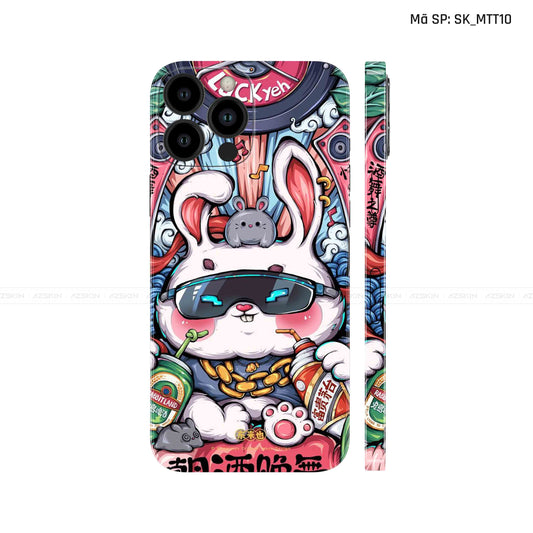 Dán Skin IPhone 14 Series Hình Mèo Thần Tài | D_MTT10