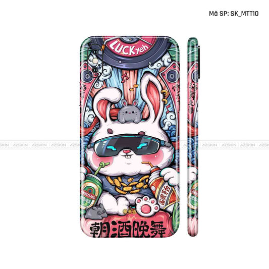 Dán Skin IPhone X Series Hình Mèo Thần Tài | D_MTT10