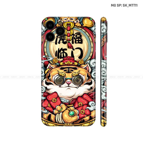 Dán Skin IPhone 11 Series Hình Mèo Thần Tài | D_MTT11