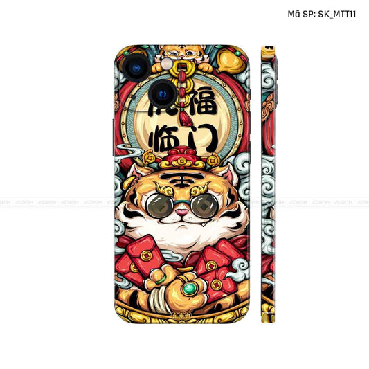 Dán Skin IPhone 14 Series Hình Mèo Thần Tài | D_MTT11