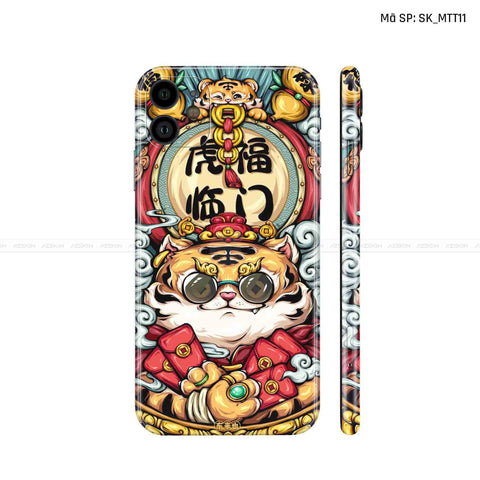 Dán Skin IPhone 11 Series Hình Mèo Thần Tài | D_MTT11