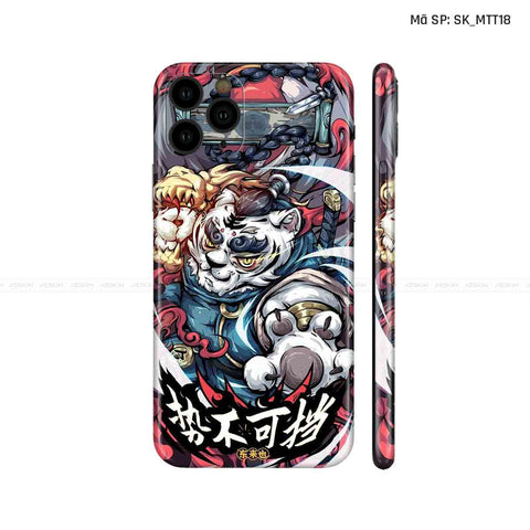 Dán Skin IPhone 11 Series Hình Mèo Thần Tài | D_MTT18