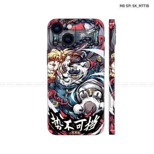Dán Skin IPhone 14 Series Hình Mèo Thần Tài | D_MTT18