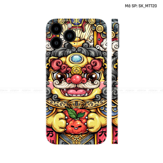 Dán Skin IPhone 14 Series Hình Mèo Thần Tài | D_MTT20
