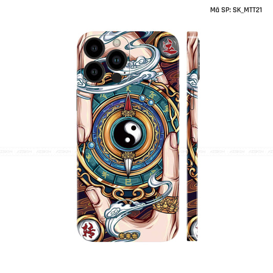 Dán Skin IPhone 14 Series Hình Mèo Thần Tài | D_MTT21