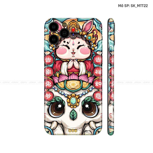 Dán Skin IPhone 11 Series Hình Mèo Thần Tài | D_MTT22