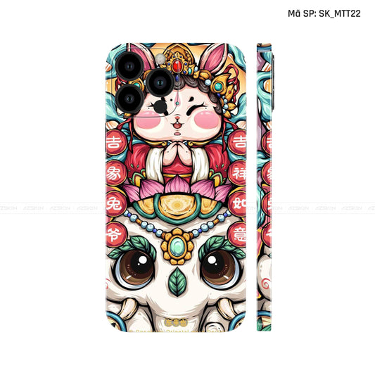 Dán Skin IPhone 14 Series Hình Mèo Thần Tài | D_MTT22