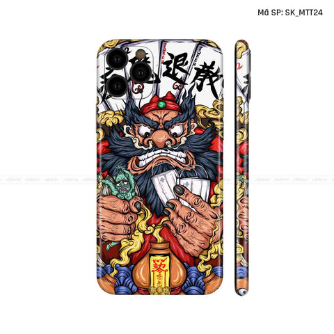 Dán Skin IPhone 11 Series Hình Mèo Thần Tài | D_MTT24