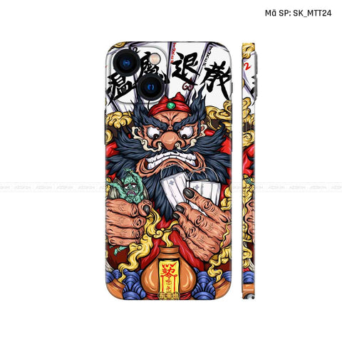 Dán Skin IPhone 14 Series Hình Mèo Thần Tài | D_MTT24