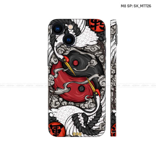 Dán Skin IPhone 14 Series Hình Mèo Thần Tài | D_MTT26