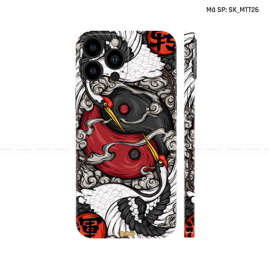 Dán Skin IPhone 14 Series Hình Mèo Thần Tài | D_MTT26
