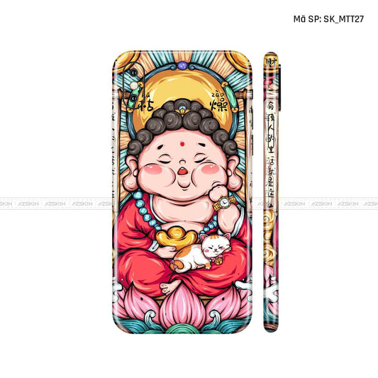 Dán Skin IPhone X Series Hình Mèo Thần Tài | D_MTT27