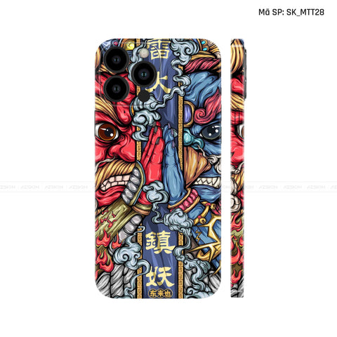 Dán Skin IPhone 14 Series Hình Mèo Thần Tài | D_MTT28