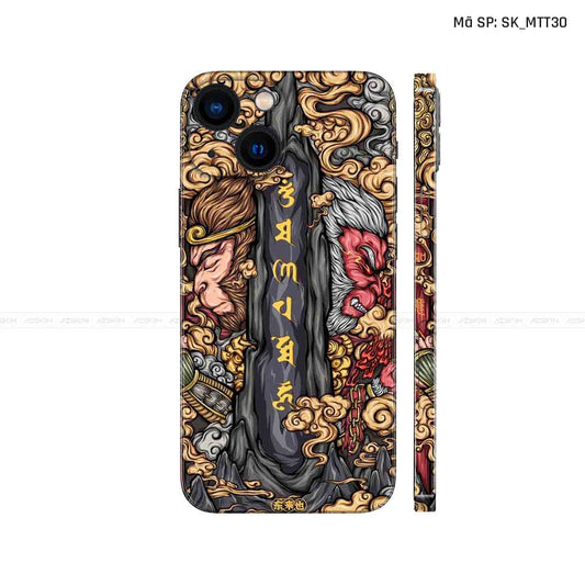 Dán Skin IPhone 14 Series Hình Mèo Thần Tài | D_MTT30