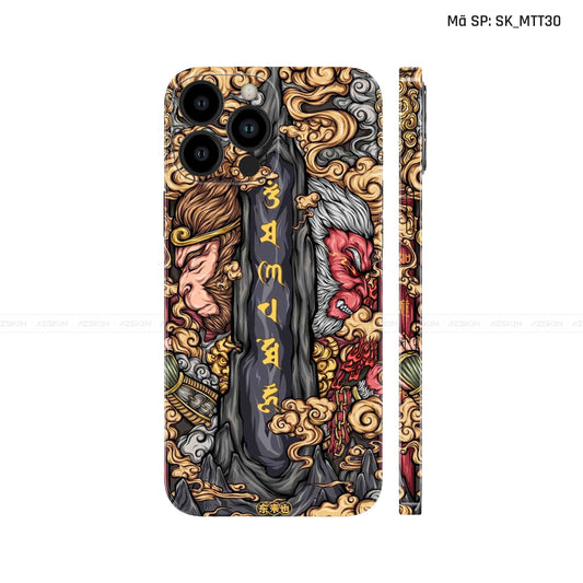 Dán Skin IPhone 14 Series Hình Mèo Thần Tài | D_MTT30