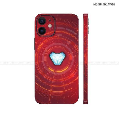 Dán Skin IPhone 12 Series Hình Ironman | SK_MV01