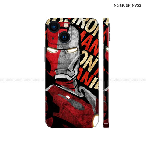 Dán Skin IPhone 13 Series Hình Ironman | SK_MV03