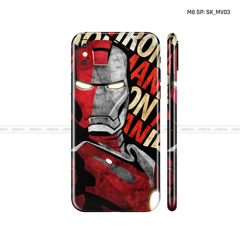 Dán Skin IPhone X Series Hình Marvel | D_MV03