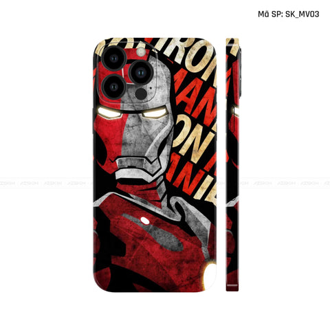 Dán Skin IPhone 13 Series Hình Ironman | SK_MV03