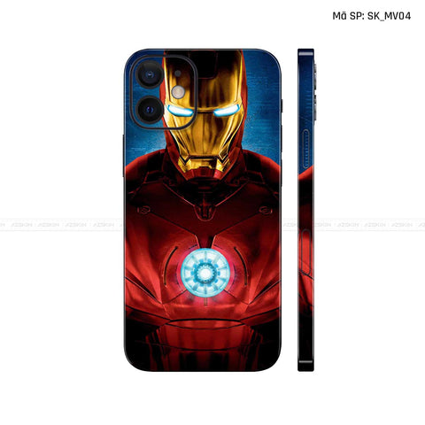 Dán Skin IPhone 12 Series Hình Ironman | SK_MV04