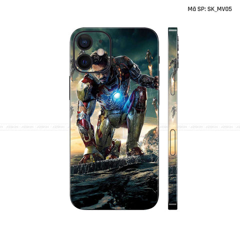 Dán Skin IPhone 12 Series Hình Ironman | SK_MV05