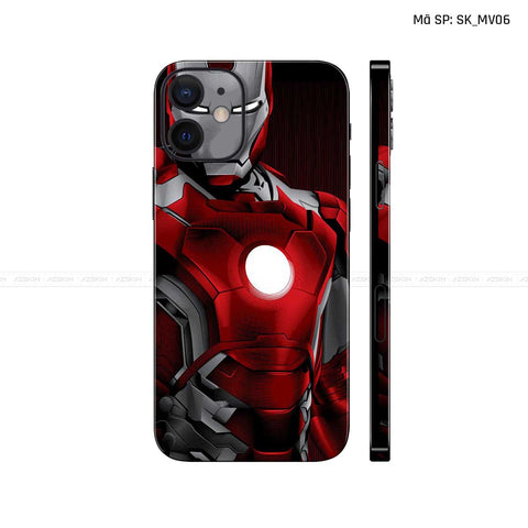 Dán Skin IPhone 12 Series Hình Ironman | SK_MV06