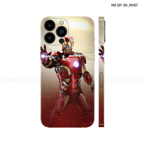 Dán Skin IPhone 12 Series Hình Ironman | SK_MV07