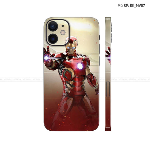 Dán Skin IPhone 12 Series Hình Ironman | SK_MV07