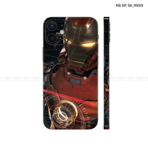 Dán Skin IPhone 12 Series Hình Ironman | SK_MV09