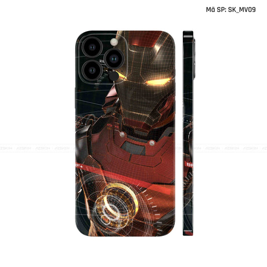 Dán Skin IPhone 12 Series Hình Ironman | SK_MV09
