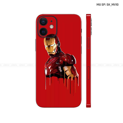 Dán Skin IPhone 12 Series Hình Ironman | SK_MV10