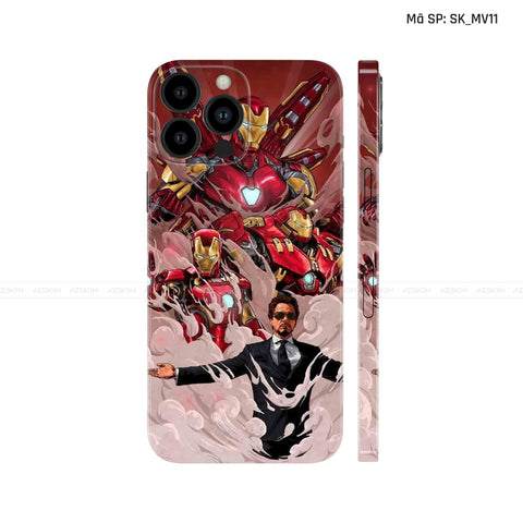 Dán Skin IPhone 12 Series Hình Ironman | SK_MV11