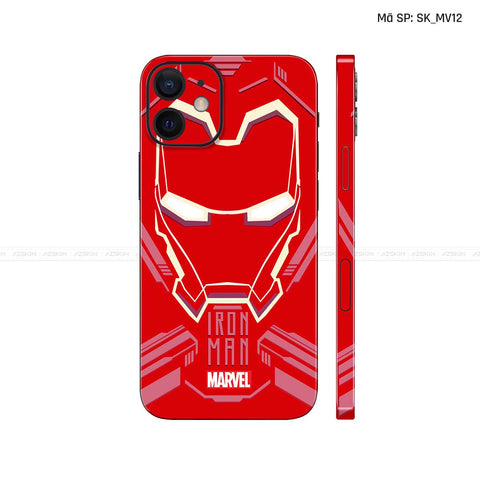 Dán Skin IPhone 12 Series Hình Ironman | SK_MV12