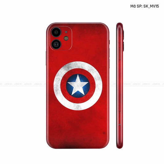 Dán Skin IPhone 11 Series Hình Marvel | D_MV15