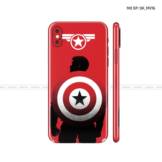Dán Skin IPhone X Series Hình Marvel | D_MV16